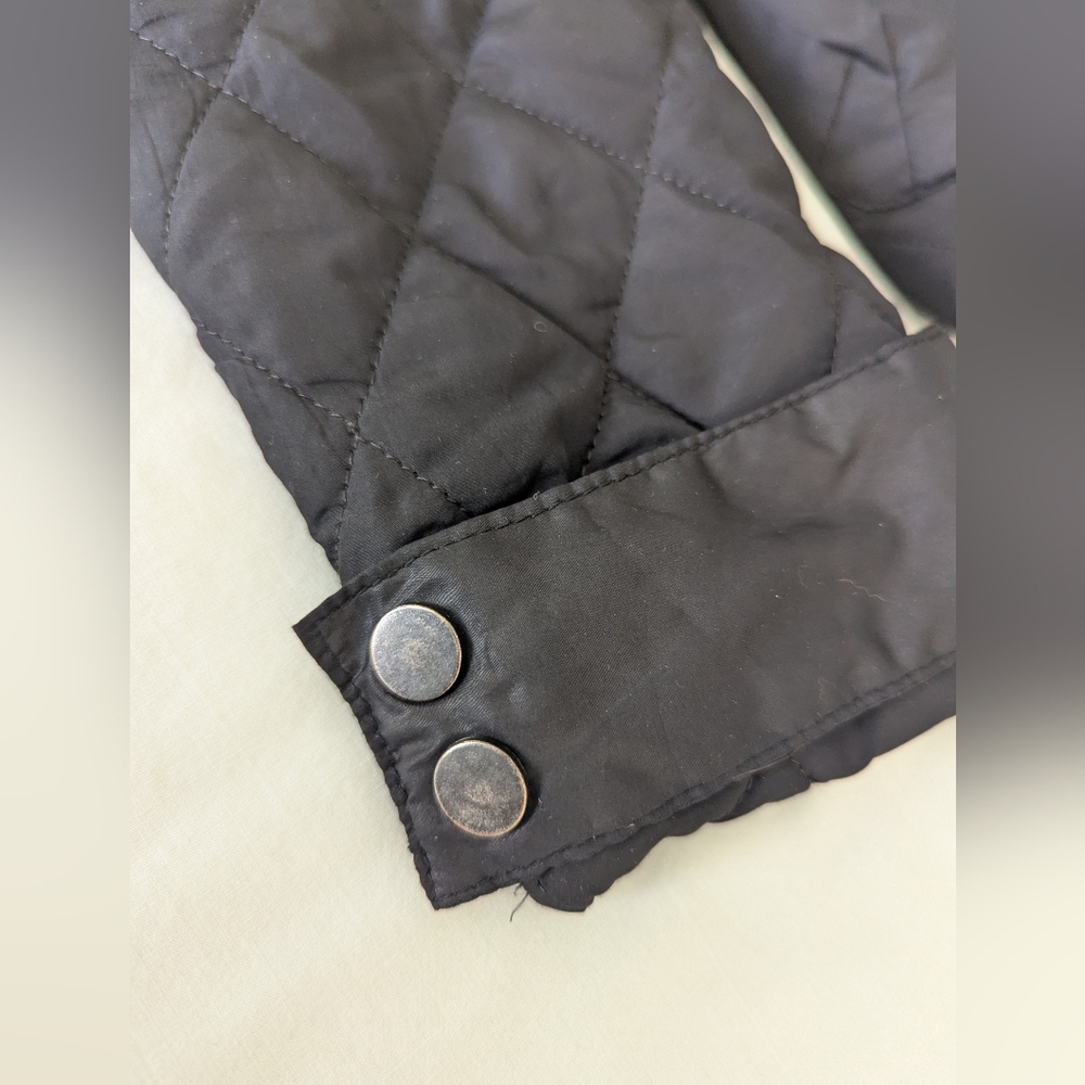 H&M Women's Black Quilted Field Jacket - Picture 5 of 8